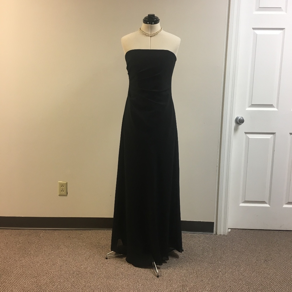 Black Strapless Dress